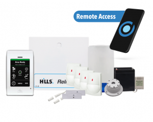 Hills Reliance Alarm package Perth with remote access and perimeter system